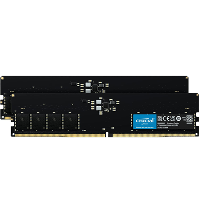 Memoria RAM DDR5 32GB KIT 2x16GB PC 4800 Crucial CT2K16G48C40U5