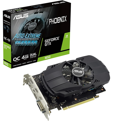 Scheda Video Asus GeForce® GTX 1650 4GB Phoenix EVO OC