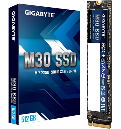 SSD GIGABYTE M30 512GB M.2 PCIe GP-GM30512G-G PCIe 3.0 x4