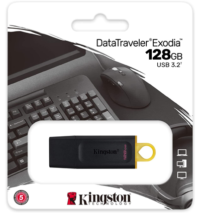 USB Stick 128GB Kingston DataTraveler Exodia DTX USB 3.2 DTX/128GB