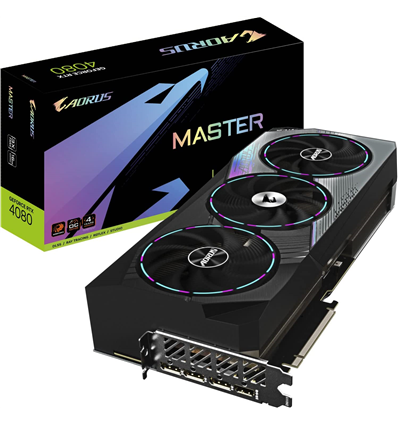 Scheda Video Gigabyte GeForce® RTX 4080 16GB AORUS MASTER