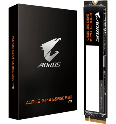SSD GIGABYTE AORUS Gen4 5000E 1TB M.2 PCIe GP-AG450E1TB PCIe 4.0x4