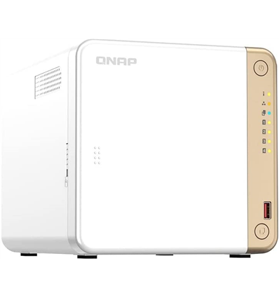 NAS Server QNAP TS-462-2G - NAS - Tower - Intel® Celeron® - N4505 - Weiß