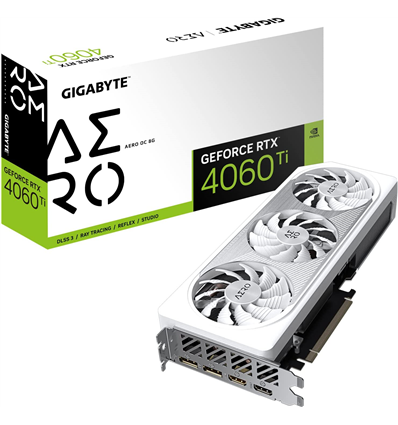 Scheda Video Gigabyte GeForce® RTX 4060Ti 8GB AERO OC