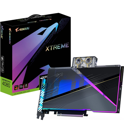Scheda Video Gigabyte GeForce® RTX 4080 16GB AORUS XTREME WATERFORCE WB