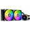 Dissipatore a Liquido Cooler Sharkoon S80 RGB 2 Lüfter Nero AiO