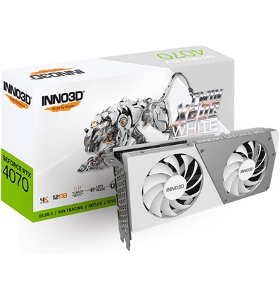Scheda Video Inno3D GeForce® RTX 4070 12GB X2 OC WHITE