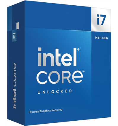 Intel Box Core i7 Processor i7-14700KF 3,40GHz 33M Raptor Lake-S Refresh