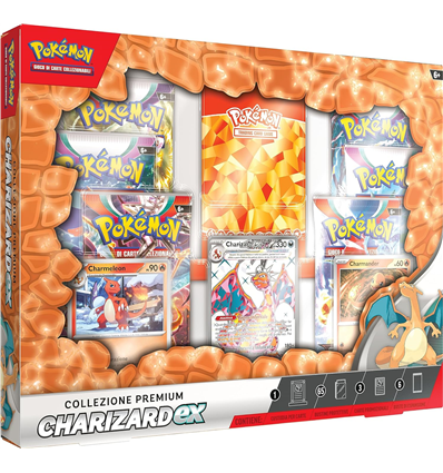 Pokemon Collezione Premium Charizard-EX ITA Box