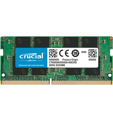 Memoria Ram So-Dimm 8GB DDR4 PC 3200 Crucial CT8G4SFRA32A 1x8GB