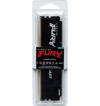 Memoria RAM DDR5 16GB PC 4800 Kingston FURY Beast KF548C38BB-16