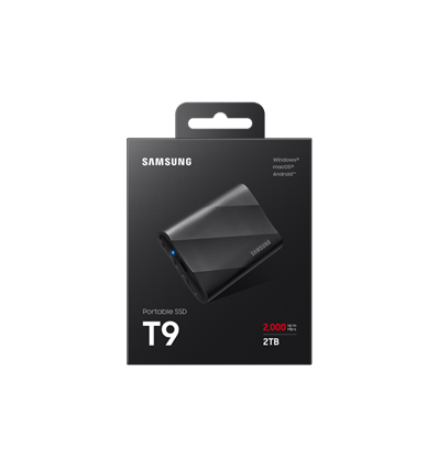 SSD extern Samsung 2TB T9 MU-PG2T0B/EU schwarz