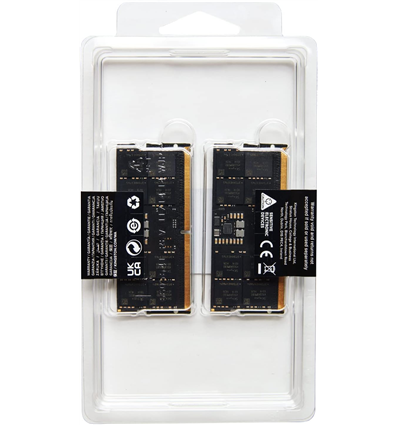 Memoria Ram So-Dimm 32GB DDR5 KIT 2x16GB PC 5600 Kingston FURY Impact KF556S40IBK2-32