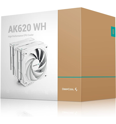 Dissipatore ad aria per CPU AK620WH BIANCA HIGH PERFORMANCE (INTEL & AMD) (kit 1700