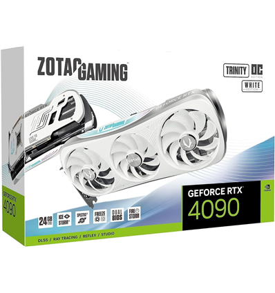 Scheda Video ZOTAC GeForce RTX 4090 24GB Trinity OC white
