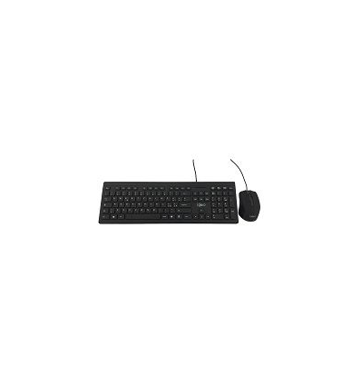 Kit Mouse e Tastiera Igloo con cavo USB Layout ITA