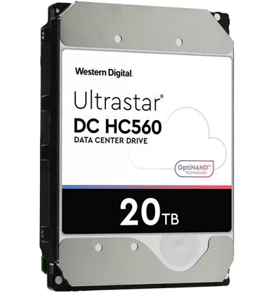 Hard Disk Interno WD Ultrastar DC HC560 WUH722020BLE6L4 20 TB - 7200 RPM