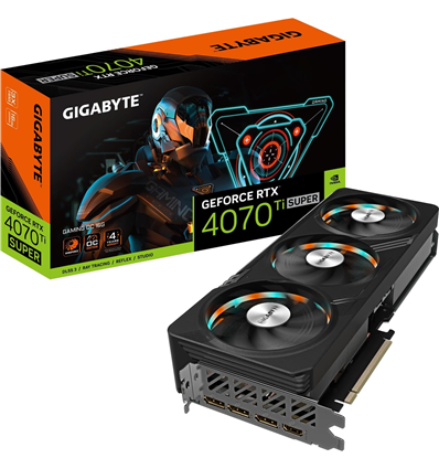 Scheda Video Gigabyte GeForce RTX 4070 Ti SUPER 16GB Gaming OC