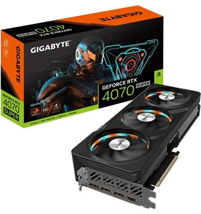 Scheda Video Gigabyte GeForce RTX 4070 SUPER 12GB Gaming OC