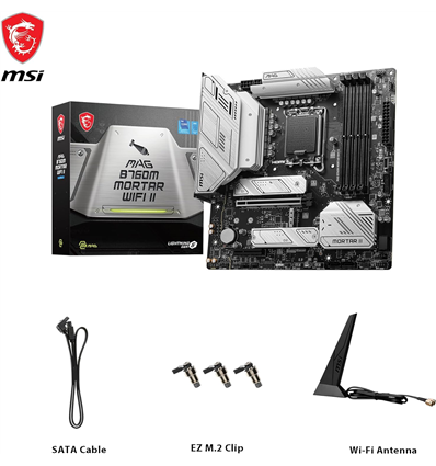 Scheda Madre MSI MAG B760M MORTAR WIFI II (1700) mATX