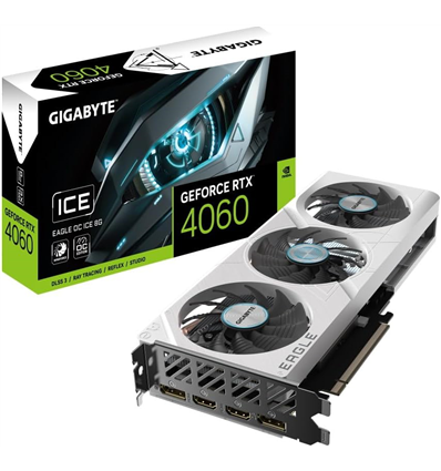 Scheda Video Gigabyte GeForce® RTX 4060 8GB EAGLE OC ICE