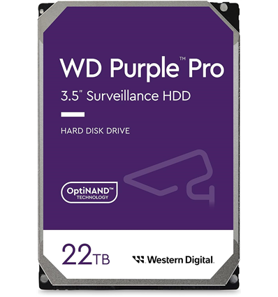 Hard Disk WD Purple Pro WD221PURP 22TB/8,9/600 Sata III 512MB (D)