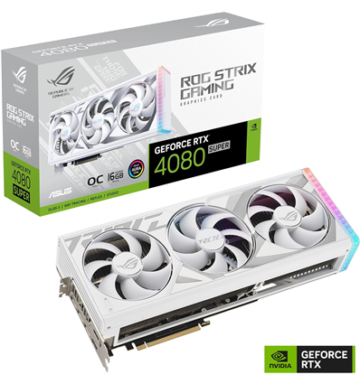 Scheda Video Asus GeForce® RTX 4080 Super 16GB ROG STRIX OC White