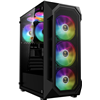 GAMDIAS CASE MID TOWER AURA GC1 ELITE NERO 4*120mm RGB FAN TG MESH