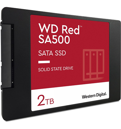 SSD WD RED SA500 2TB NAS Sata3 2,5 7mm WDS200T2R0A 3D NAND