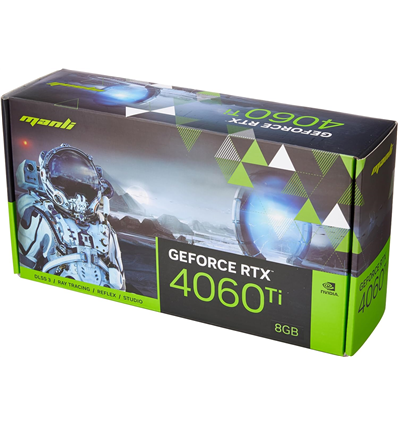 VGA Man GeForce® RTX 4060 Ti 8GB Nebula Twin M25810