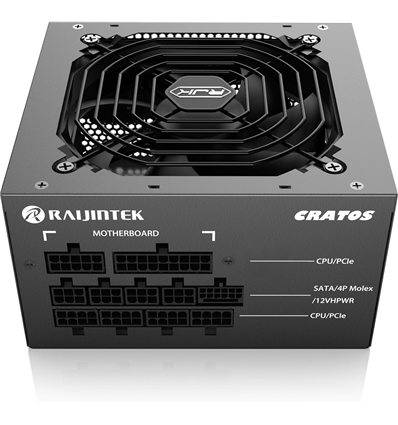 RAIJINTEK ALIM. CRATOS 850 BLACK F.MODULARE ATX 3.1 80+ GOLD