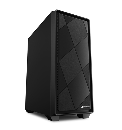 Case Midi Tower Sharkoon VS8 Black 