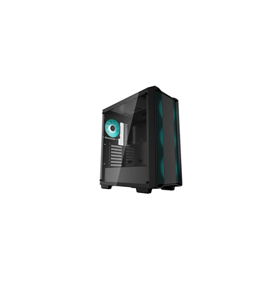 DEEPCOOL CASE MID TOWER CC560 V2 BLK 3+1x120 LED FAN TG