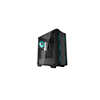 DEEPCOOL CASE MID TOWER CC560 V2 BLK 3+1x120 LED FAN TG