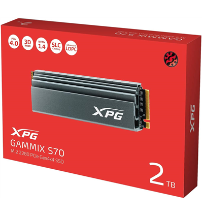 ADATA SSD M2 NVME XPG GAMMIX S70 BLADE 2TB GEN4x4 (certificata PS5 - SIAE)