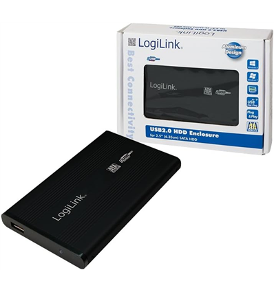 HDD BOX LogiLink 2,5 SATA USB 2.0 UA0041B