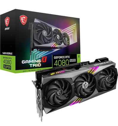 VGA MSI GeForce® RTX 4080 SUPER 16GB Gaming X Trio