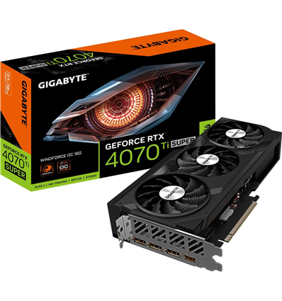 VGA GIGABYTE GEFORCE RTX 4070 Ti SUPER WF3 OC 16GD