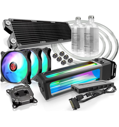 RAIJINTEK DIY KIT SCYLLA ELITE CA360 5V ARGB POMPA+W.BLOCK+RAD.+REFR+FAN+..