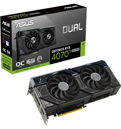 VGA Asus GeForce® RTX 4070 Ti Super 16GB DUAL OC