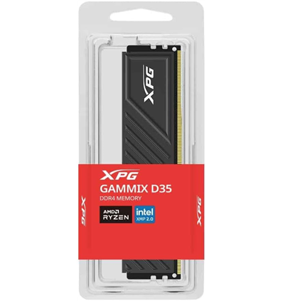 MEM ADATA XPG GAMMIX D35 8GB 3600MHz NERA DDR4 RET - AX4U36008G18I-SBKD35