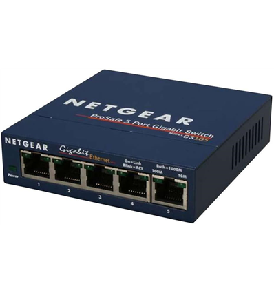 NETGEAR Switch Pro Safe 5-port 10/100/1000 GS105GE