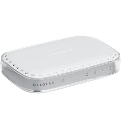 NETGEAR Switch Desktop Gigabit 5-port 10/100 GS605-400PES