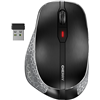 Mouse Cherry MW 8C ERGO - (JW-8600)- ergonomisch - optisch - 6 Tasten - kabellos - 2.4 GHz, Bluetooth 4.0 - kabelloser Empfänger