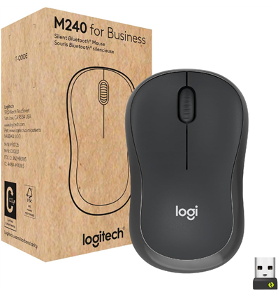 Mouse Logitech M240 for Business (910-007182)- GRAPHITE -