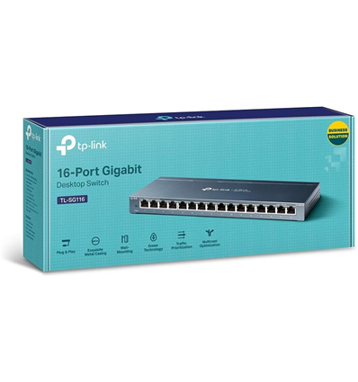 TP-Link Switch 16-port 10/100/1000 TL-SG116