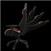 GAMDIAS SEDIA GAMING ZELUS M2 L BO NERA/ARANCIO VINYLPELLE MULTI-REGOLAZION