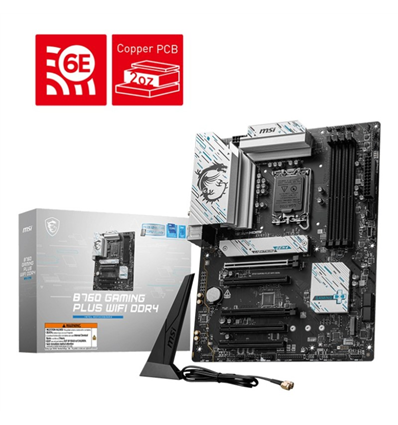 Scheda Madre MSI B760 Gaming Plus Wifi DDR4 (1700) ATX