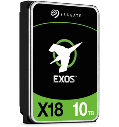 Hard Disk Interno Seagate Exos X18 ST10000NM018G 10TB SATA 256MB