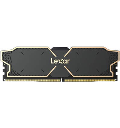 Memoria RAM DDR5 32GB KIT 2x16GB PC 6000 Lexar THOR CL32 with heatsink schwarz LD5U16G60C32LG-RGD